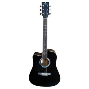 Pluto HW41-201CL BLK Jumbo Cutaway Acoustic Guitar
